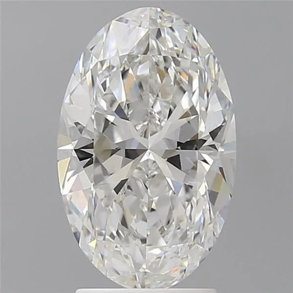 2.86ct Oval Lab Grown Diamond (Colour E, Clarity VVS2, IGI Certified)