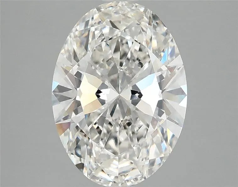 2.86ct Oval Lab Grown Diamond (Colour F, Clarity VVS2, IGI Certified)