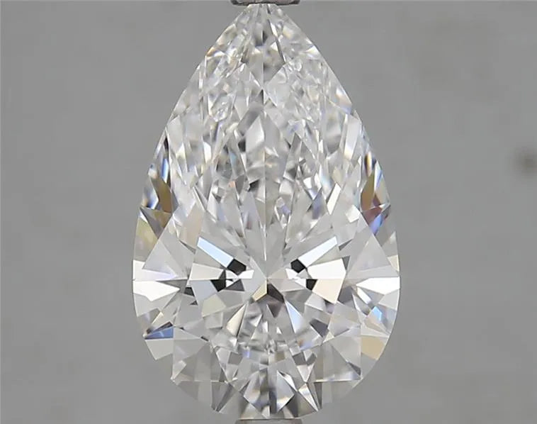 2.86ct Pear Lab Grown Diamond (Colour D, Clarity FL, Cut EX, IGI Certified)