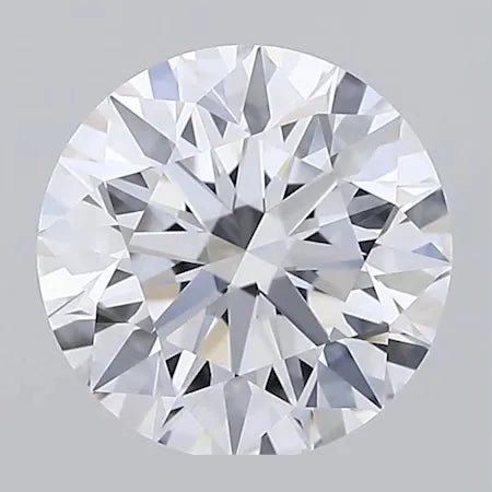 2.86ct Round Lab Grown Diamond (Colour D, Clarity VVS1, Cut ID, IGI Certified)