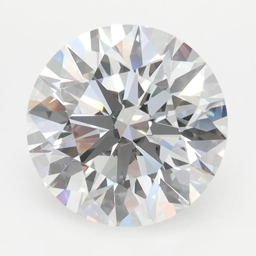 2.86ct Round Lab Grown Diamond (Colour D, Clarity VVS1, Cut ID, IGI Certified)