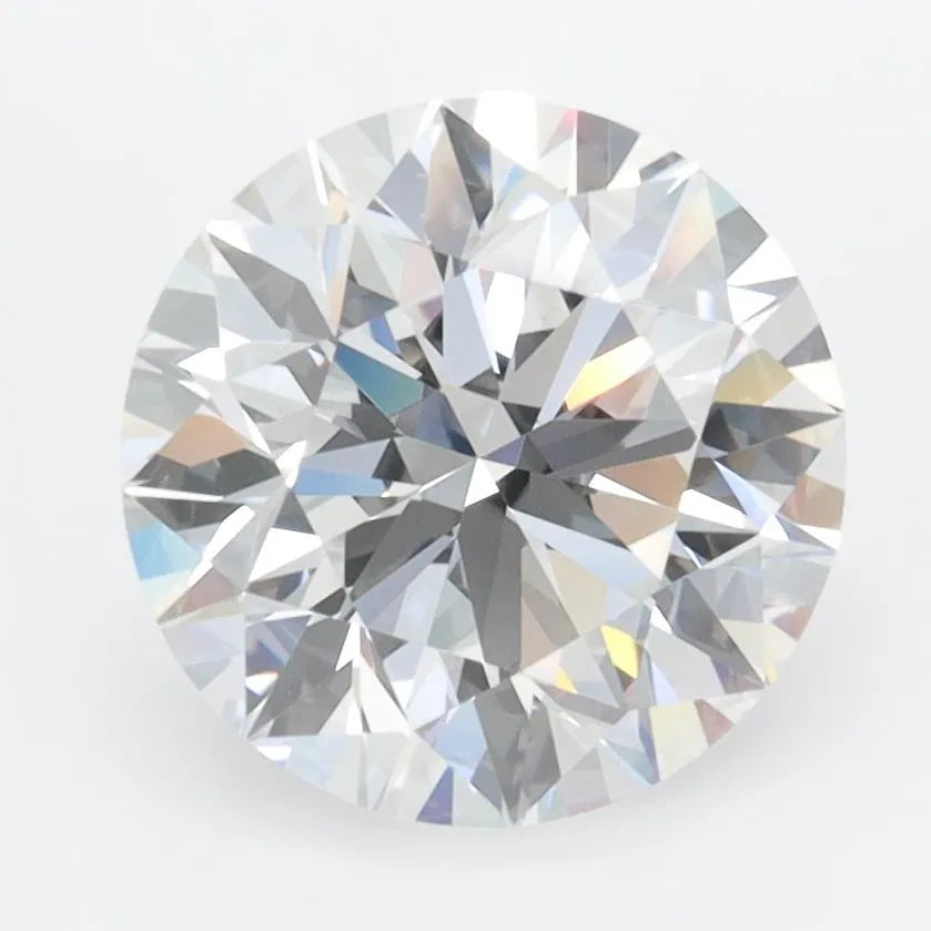 2.86ct Round Lab Grown Diamond (Colour D, Clarity VVS1, Cut ID, IGI Certified)
