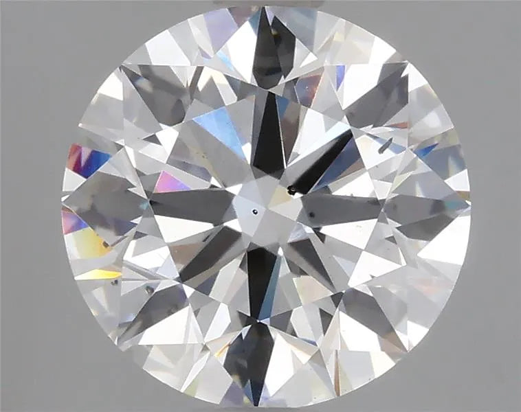 2.86ct Round Lab Grown Diamond (Colour F, Clarity SI1, Cut ID, IGI Certified)