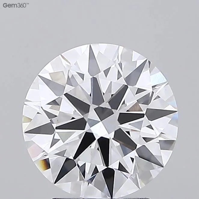 2.86ct Round Lab Grown Diamond (Colour F, Clarity VVS2, Cut ID, IGI Certified)