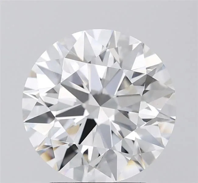 2.86ct Round Lab Grown Diamond (Colour G, Clarity VVS2, Cut ID, IGI Certified)