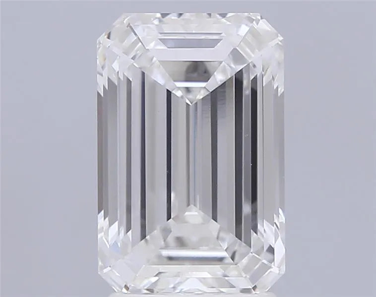 2.87ct Emerald Lab Grown Diamond (Colour E, Clarity VVS2, IGI Certified)