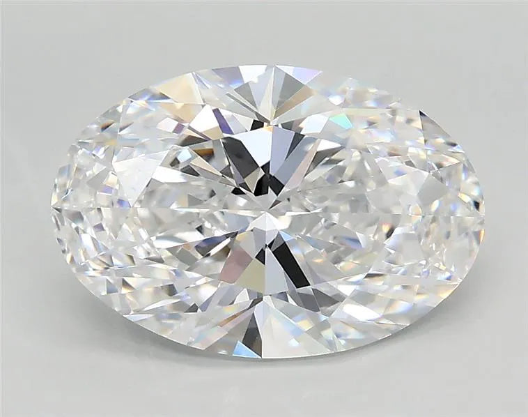 2.87ct Oval Lab Grown Diamond (Colour D, Clarity VVS1, IGI Certified)
