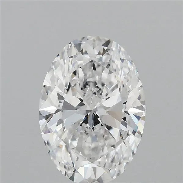 2.87ct Oval Lab Grown Diamond (Colour D, Clarity VVS1, IGI Certified)