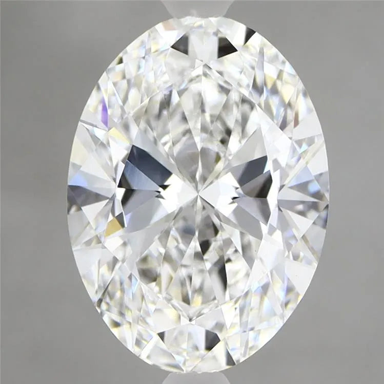 2.87ct Oval Lab Grown Diamond (Colour D, Clarity VVS2, IGI Certified)