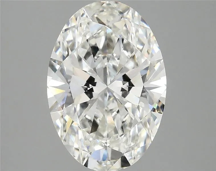 2.87ct Oval Lab Grown Diamond (Colour G, Clarity VVS2, IGI Certified)