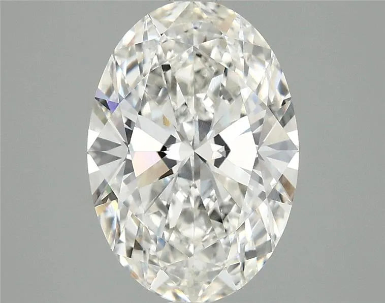2.87ct Oval Lab Grown Diamond (Colour G, Clarity VVS2, IGI Certified)