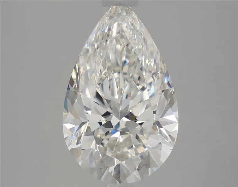2.87ct Pear Lab Grown Diamond (Colour G, Clarity VS1, Cut EX, IGI Certified)