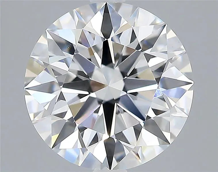 2.87ct Round Lab Grown Diamond (Colour D, Clarity VVS2, Cut ID, IGI Certified)