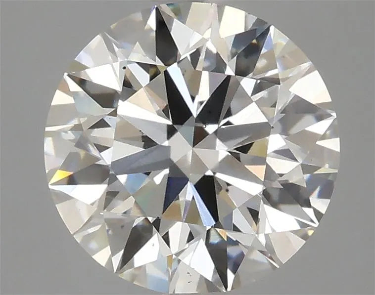 2.87ct Round Lab Grown Diamond (Colour G, Clarity VS2, Cut ID, IGI Certified)