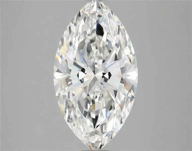 2.88ct Marquise Lab Grown Diamond (Colour E, Clarity VVS2, IGI Certified)
