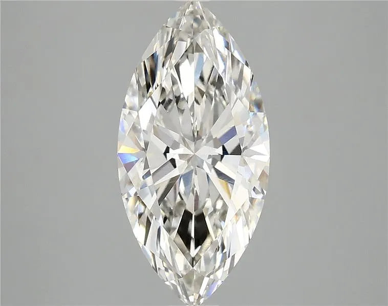 2.88ct Marquise Lab Grown Diamond (Colour G, Clarity VVS2, IGI Certified)
