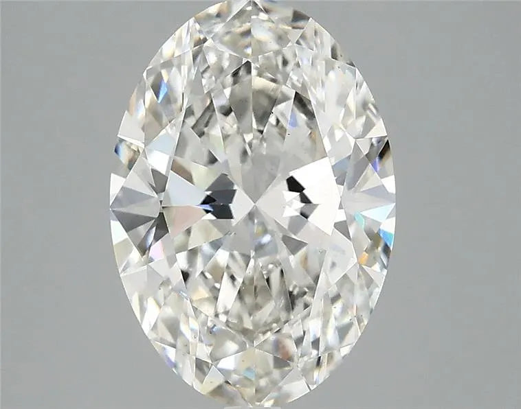 2.88ct Oval Lab Grown Diamond (Colour G, Clarity VS2, IGI Certified)