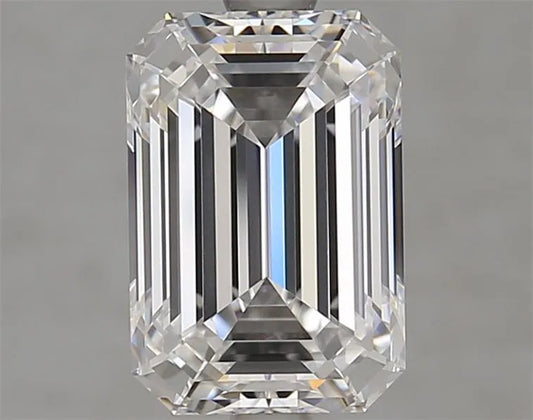2.89ct Emerald Lab Grown Diamond (Colour D, Clarity VVS1, GIA Certified)