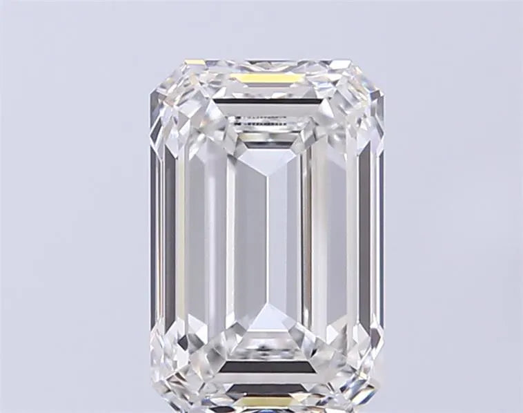 2.89ct Emerald Lab Grown Diamond (Colour E, Clarity VVS1, IGI Certified)