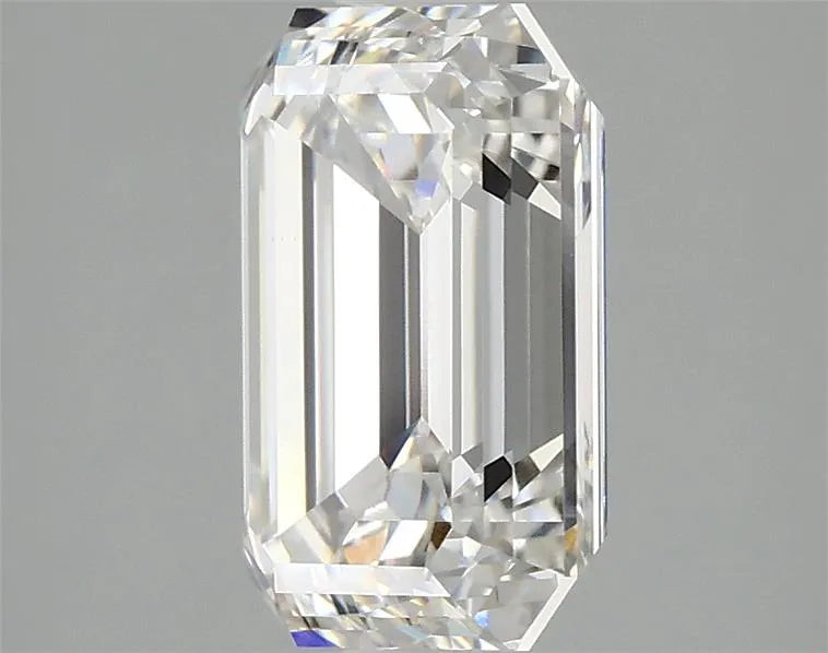 2.89ct Emerald Lab Grown Diamond (Colour F, Clarity VVS2, IGI Certified)