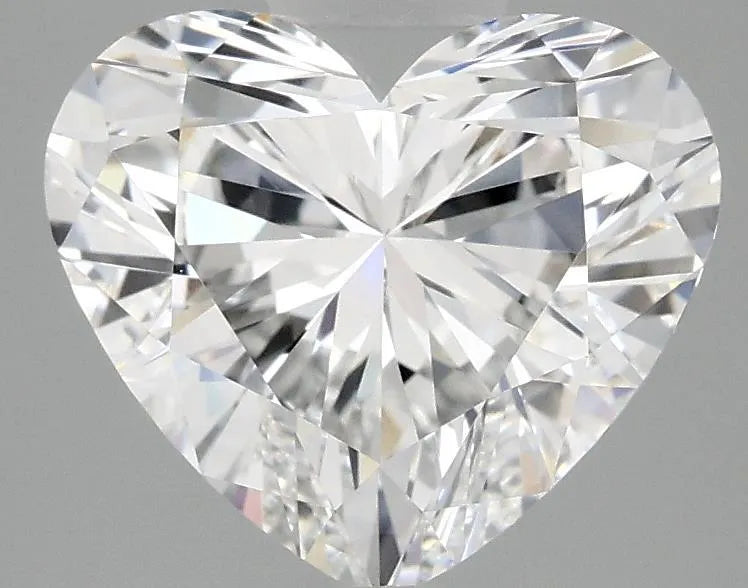 2.89ct Heart Lab Grown Diamond (Colour D, Clarity VVS2, IGI Certified)