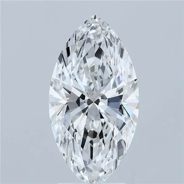 2.89ct Marquise Lab Grown Diamond (Colour E, Clarity VVS2, IGI Certified)