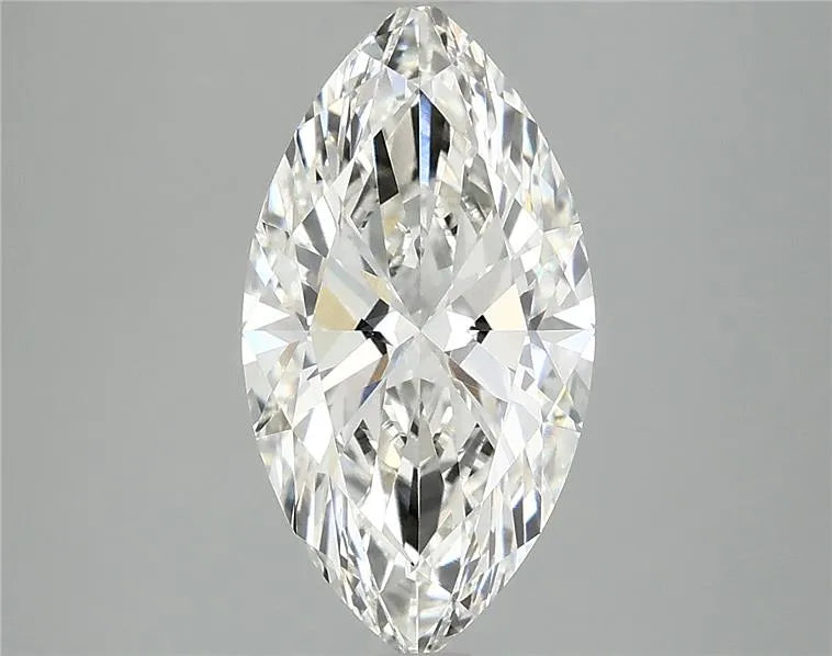 2.89ct Marquise Lab Grown Diamond (Colour G, Clarity VVS2, IGI Certified)