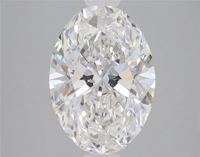 2.89ct Oval Lab Grown Diamond (Colour E, Clarity VVS2, IGI Certified)