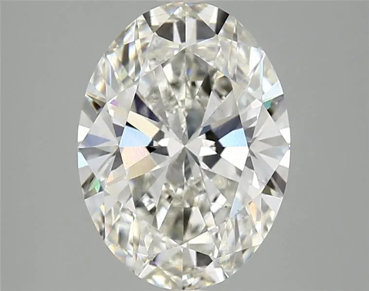 2.89ct Oval Lab Grown Diamond (Colour G, Clarity VS2, IGI Certified)