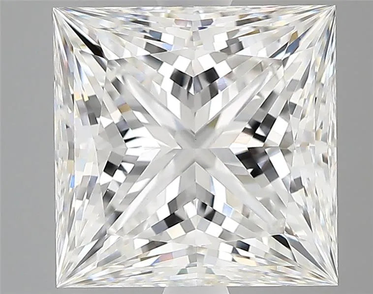 2.89ct Princess Lab Grown Diamond (Colour E, Clarity VVS2, IGI Certified)