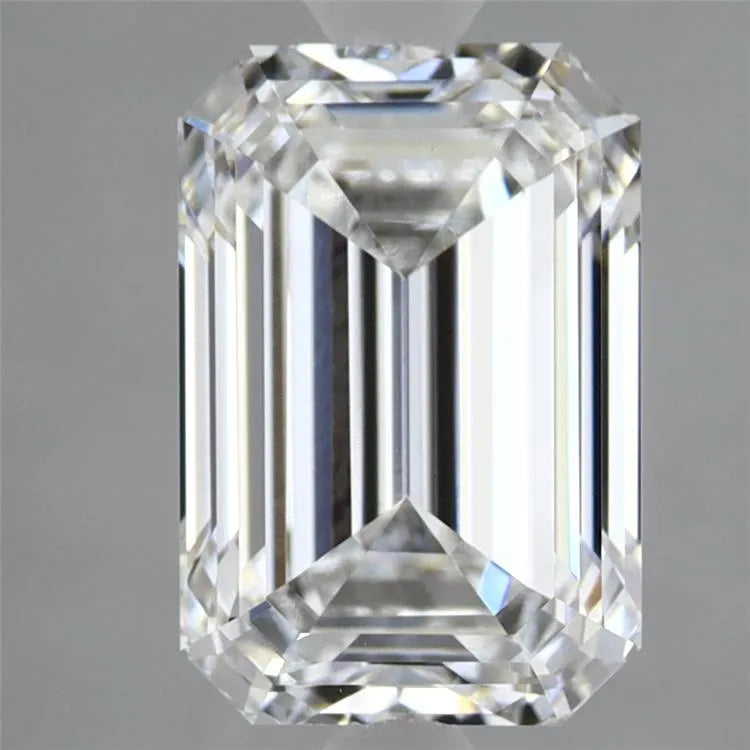 2.90ct Emerald Lab Grown Diamond (Colour E, Clarity VVS2, IGI Certified)