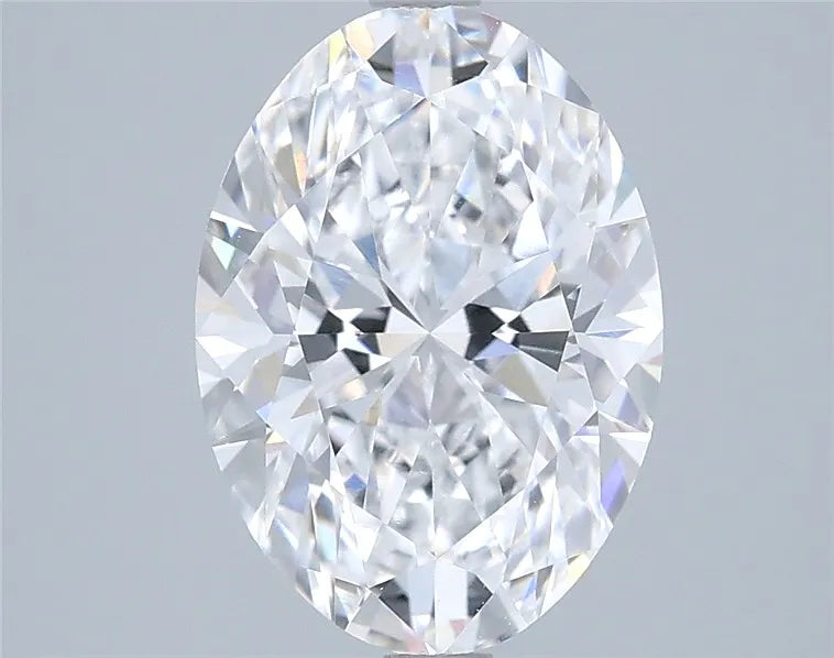 2.90ct Oval Lab Grown Diamond (Colour D, Clarity VVS2, IGI Certified)