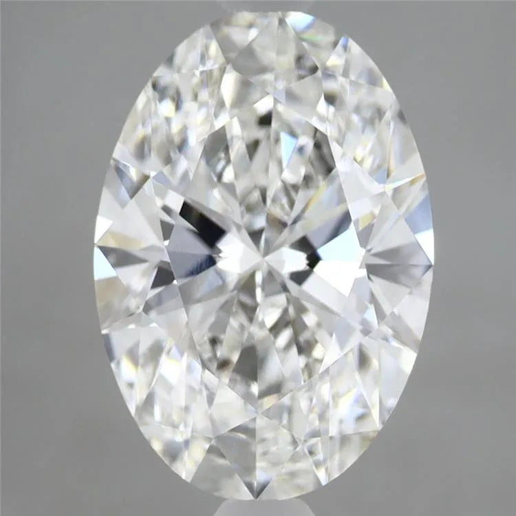 2.90ct Oval Lab Grown Diamond (Colour E, Clarity IF, IGI Certified)