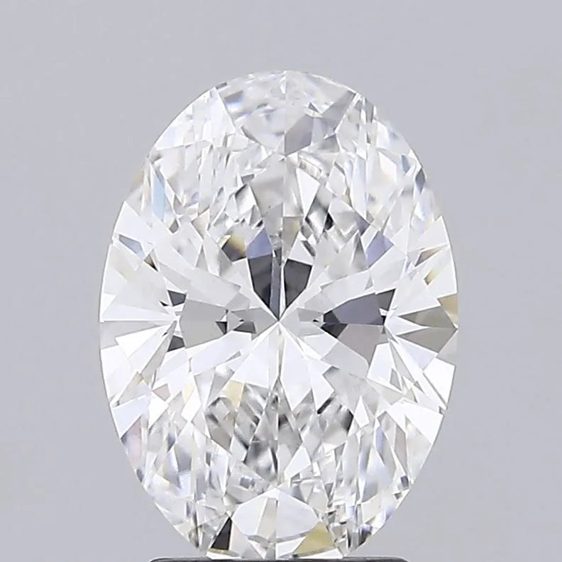 2.90ct Oval Lab Grown Diamond (Colour E, Clarity VVS2, IGI Certified)