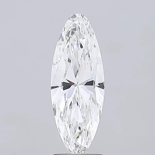 2.90ct Oval Lab Grown Diamond (Colour F, Clarity VVS2, IGI Certified)