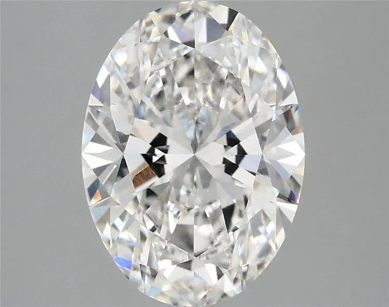 2.90ct Oval Lab Grown Diamond (Colour F, Clarity VVS2, IGI Certified)