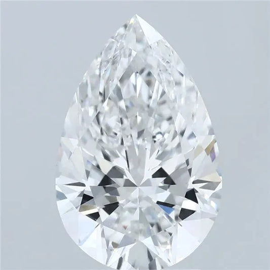 2.90ct Pear Lab Grown Diamond (Colour E, Clarity VVS2, IGI Certified)