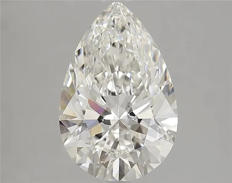 2.90ct Pear Lab Grown Diamond (Colour F, Clarity VVS2, Cut EX, IGI Certified)
