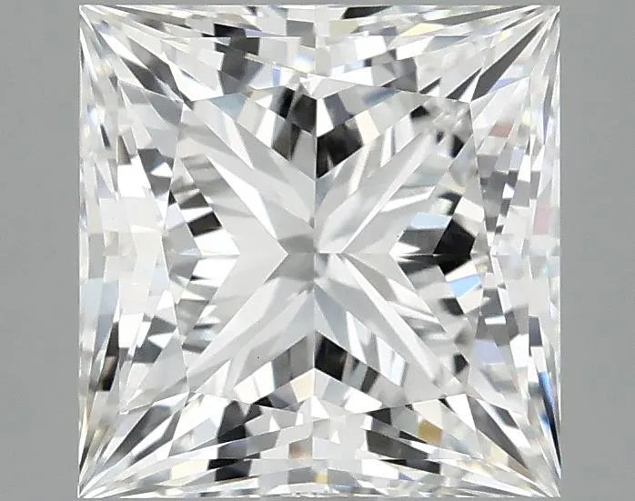 2.90ct Princess Lab Grown Diamond (Colour D, Clarity VS1, IGI Certified)