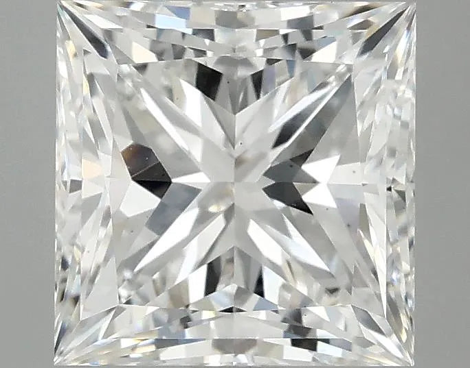 2.90ct Princess Lab Grown Diamond (Colour E, Clarity VS2, IGI Certified)
