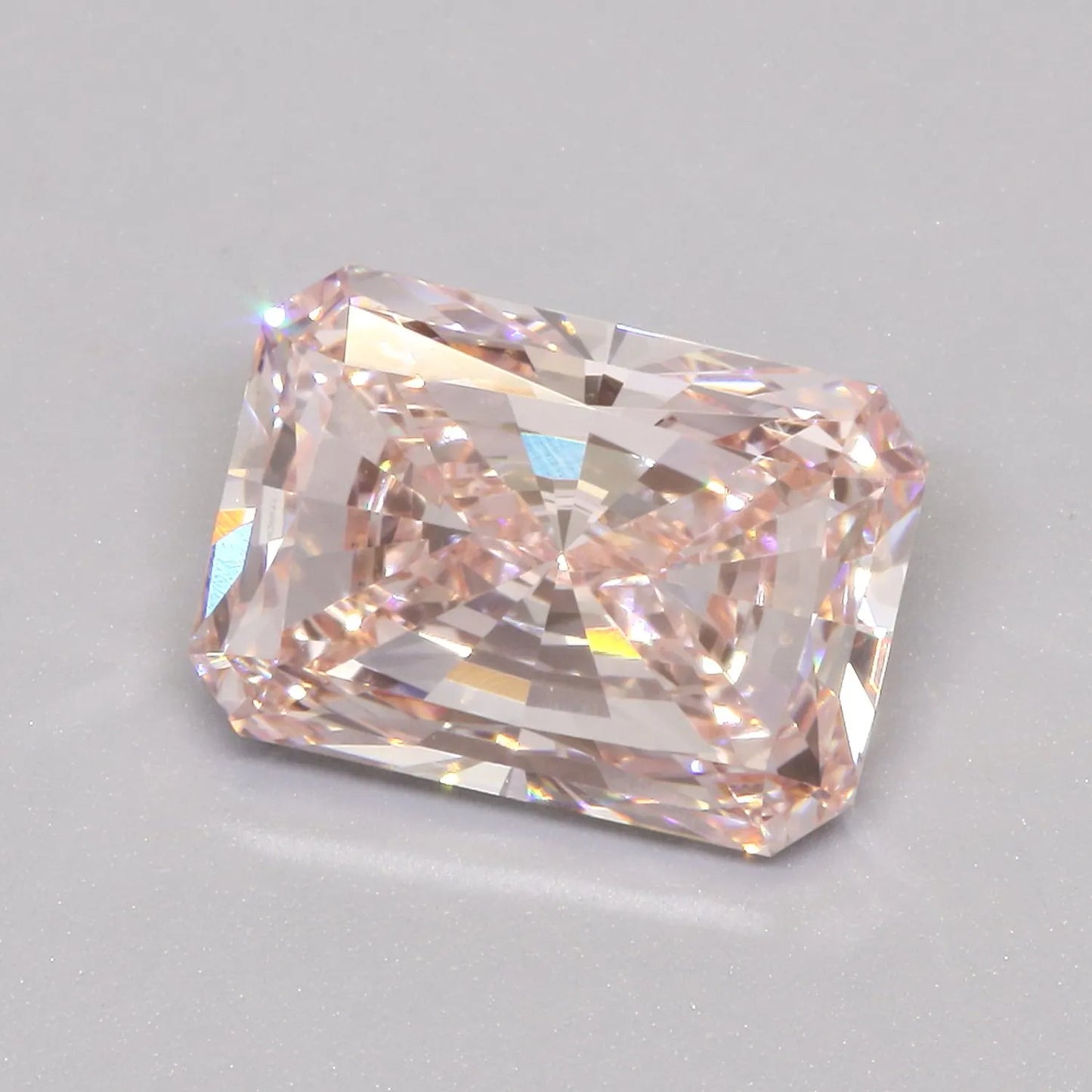 2.90ct Radiant Lab Grown Diamond (Colour Fancy Intense Pink, Clarity VVS2, IGI Certified)