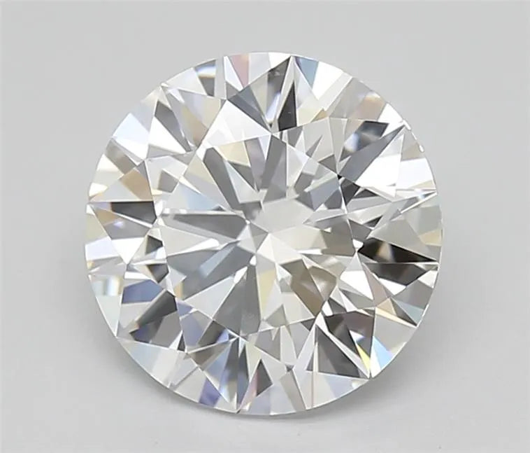 2.90ct Round Lab Grown Diamond (Colour D, Clarity FL, Cut ID, IGI Certified)