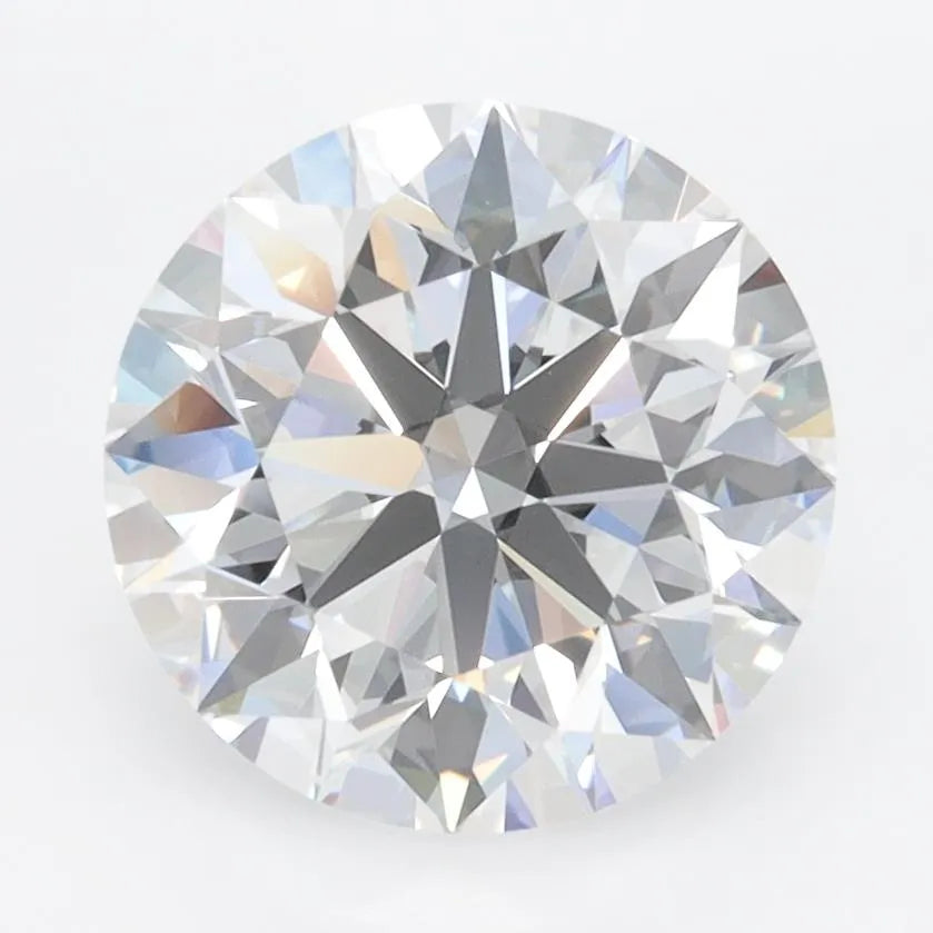 2.90ct Round Lab Grown Diamond (Colour D, Clarity VVS1, Cut ID, IGI Certified)