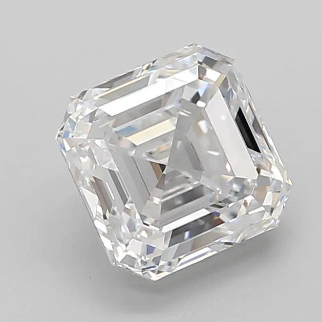 2.91ct Asscher Lab Grown Diamond (Colour D, Clarity IF, IGI Certified)
