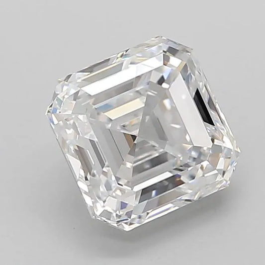 2.91ct Asscher Lab Grown Diamond (Colour D, Clarity IF, IGI Certified)