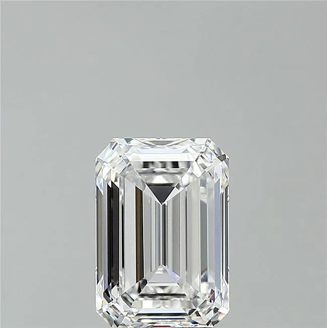 2.91ct Emerald Lab Grown Diamond (Colour D, Clarity VVS1, IGI Certified)