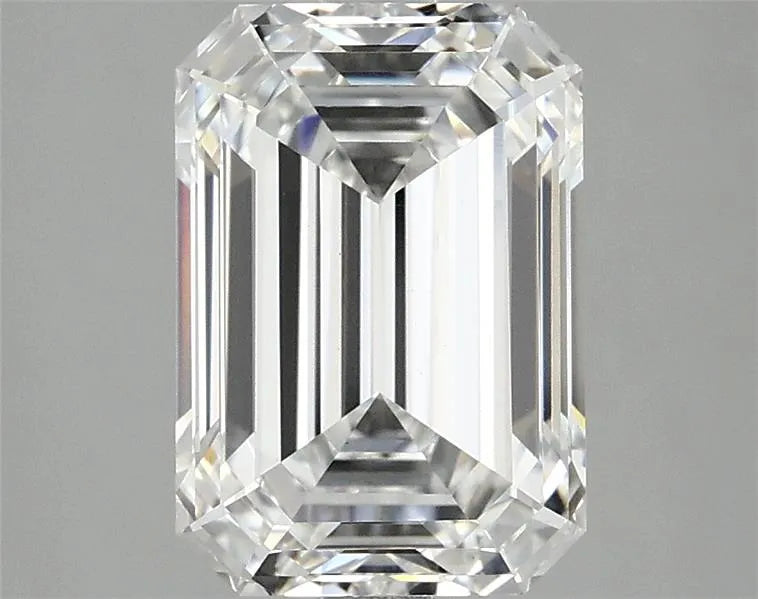 2.91ct Emerald Lab Grown Diamond (Colour E, Clarity VVS2, IGI Certified)