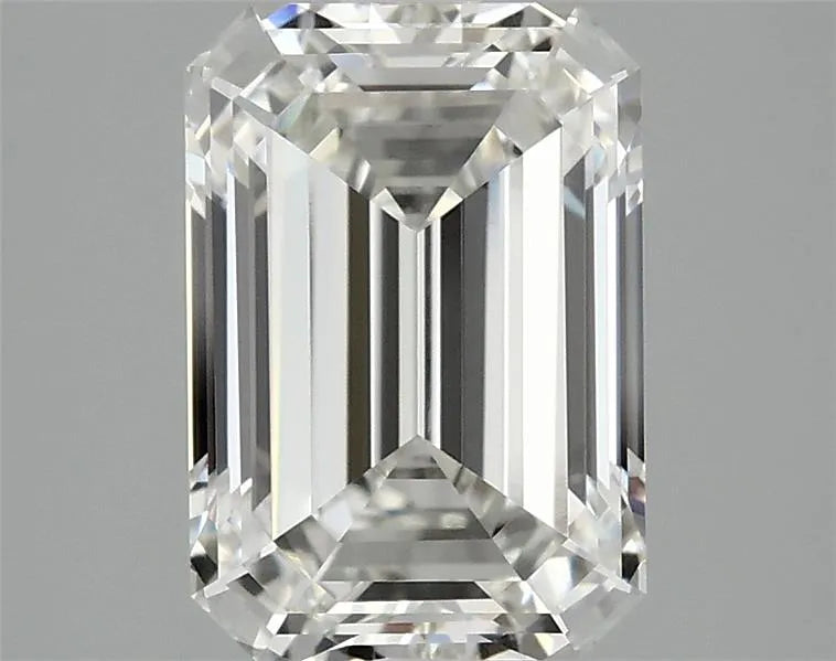 2.91ct Emerald Lab Grown Diamond (Colour G, Clarity VVS2, IGI Certified)