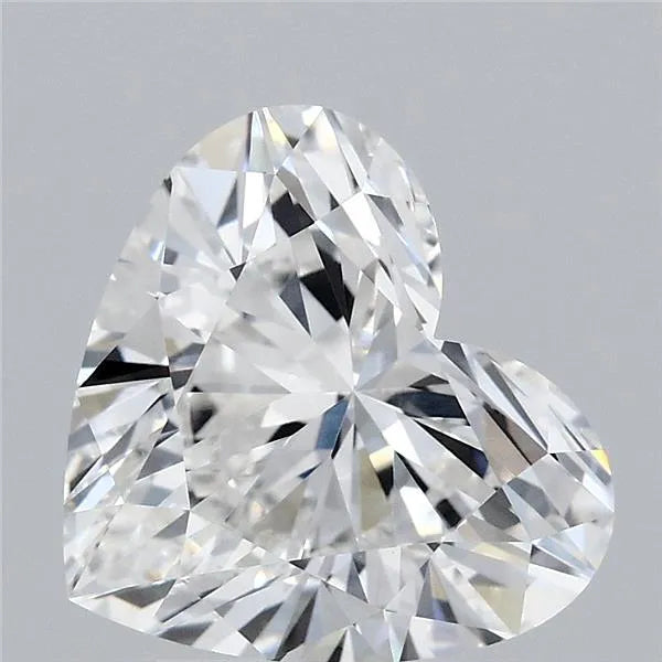 2.91ct Heart Lab Grown Diamond (Colour F, Clarity VVS1, IGI Certified)
