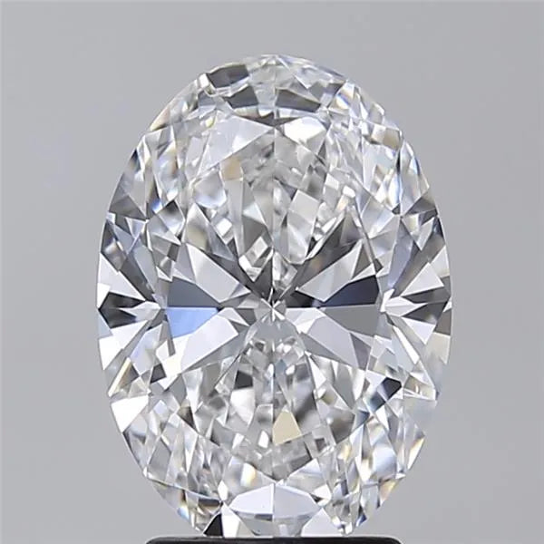2.91ct Oval Lab Grown Diamond (Colour D, Clarity VVS2, Cut VG, IGI Certified)